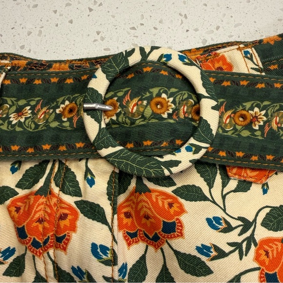 Farm Rio Sand Garden Tapestry Shorts Womens 29 NWT - Picture 13 of 15